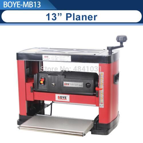 BOYE MB13" Woodworking Planer Multi-function 1500W 220V High-accuracy Table Woodworking Thicknesser Wood Sander