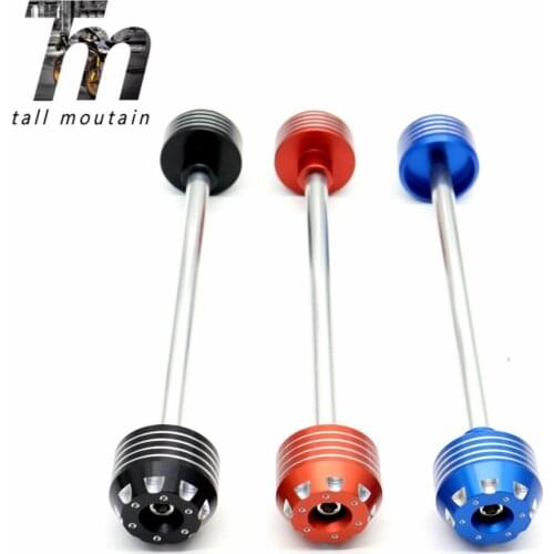 For KAWASAKI Z800 Z1000SX NINJA 1000 KLE 650 VERSYS Front Axle Fork Crash Slider Motorcycle Accessories Wheel Protector