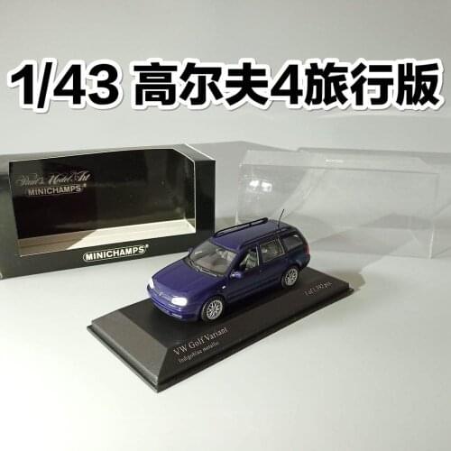 Minichamps 1/43 VW Golf MK4 Diecast Collection of Simulation Alloy Car Model Children Toys