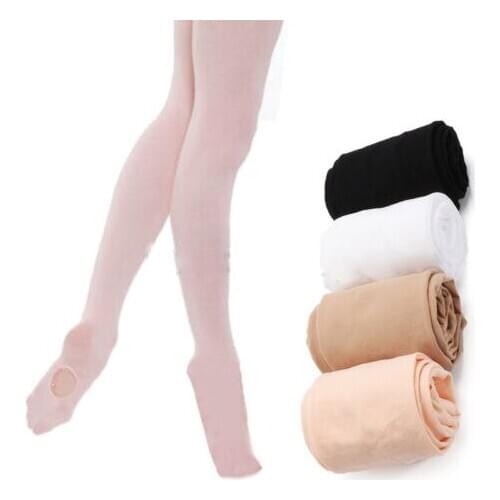 Soft Kids Girls Baby Pantyhose Tights Stockings Ballet Dance Velvet Stockings