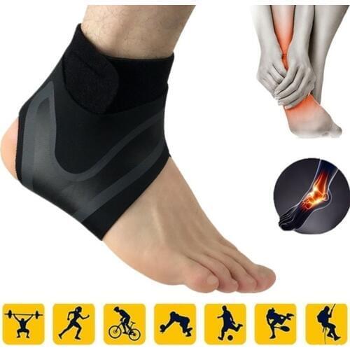 Left/Right Feet Sleeve Ankle Support Socks Compression Anti Sprain Heel Cover Protective Wrap For Men Women Foot Care Tool
