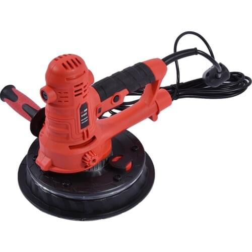 New 180C Self-priming Clean Wall Sandpaper Machine Wall Grinder Putty Sand Grinding Machine With 360 Degree LED Light 220v 850W