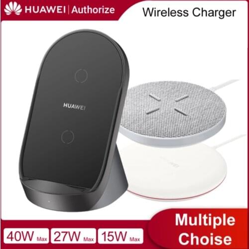 Original Huawei Wireless Charger SuperCharge Wireless 15W 27W 40W Charger For Huawei Mate 40 Pro iPhone 12 iPhone11 Samsung S12