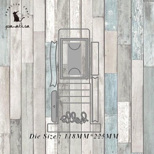 Panalisacraft Cards Pages Pop-up Metal Cutting Dies Stencils for DIY Scrapbooking album Decorative Embossing DIY Paper Cards