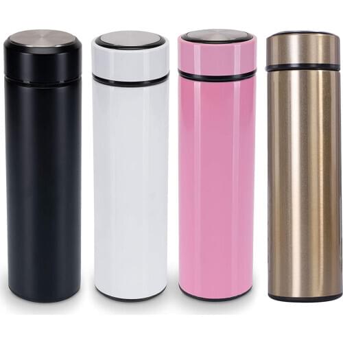 500ML Vacuum Insulated Bottle Filter Stainless Steel Thermos Cup Drinking Bottle With Tea Strainer