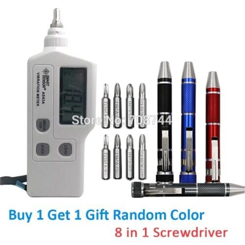 Smart Sensor Portable Vibration Meter AS63A Vibration Pen Vibration Analyzer