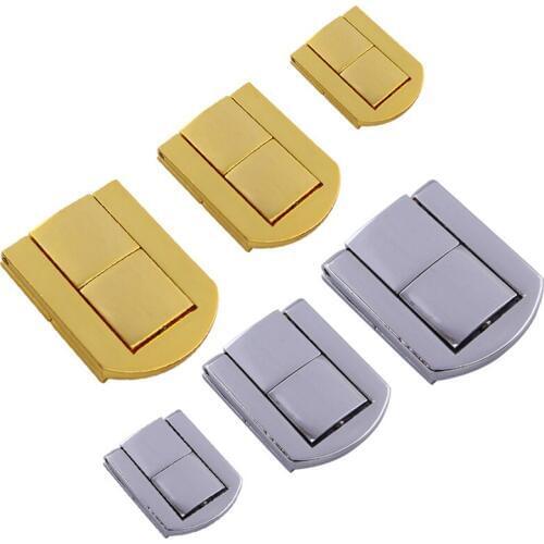 Golden Lock Green Box Buckle Alloy Buckle Gift Box Lock Buckle Hardware Hinge 6511