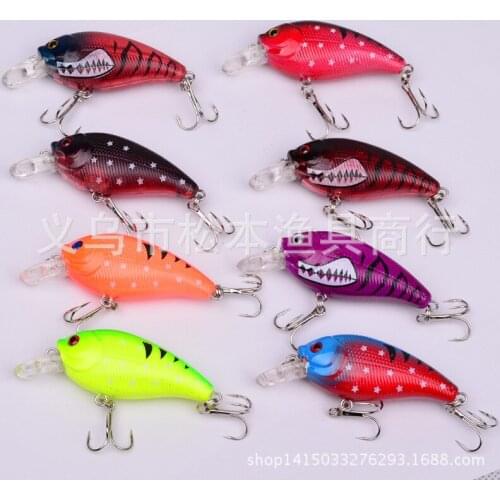 160pcs/lot 2.8" 7cm classic bait lures hard plastic bait lures bait bionic bait 0.35OZ 9.8g dw-1009