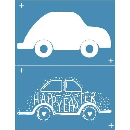 8.5 X 11" Reusable Self- Adhesive Silk Screen Stencils Mesh Transfers for Home Decoration T-Shirt Bag Pillow Art Photo Craft