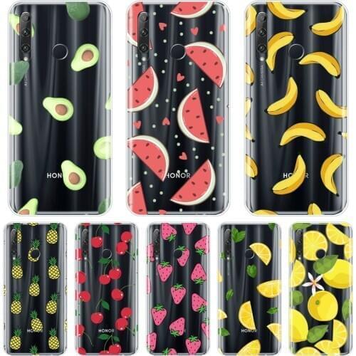 Phone Case For Huawei Honor 8S 8A Pro V20 Pineapple Avocado Banana Silicone Soft Back Cover For Huawei Honor 10i 20i 20 Lite Pro