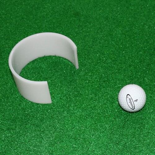 Golf Practice Disc Cup Outdoor Sports Hitting Putting Semicircle Hole Equipment for Easy Safety Exercise Accessories