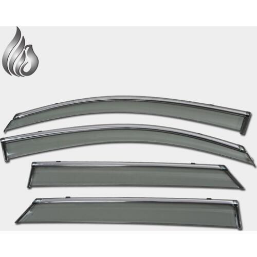 For Hyundai Tucson 2015 2016 2017 2018 High-quality ABS Sunny rain special modified window weather rain eyebrow Car-covers