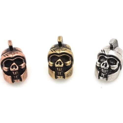 Gothic Skull Beads Antique Skull Bracelet Punk Skull Jewelry Skull Charm DIY Beaded Accessories 19.5x11.7x13.5mm