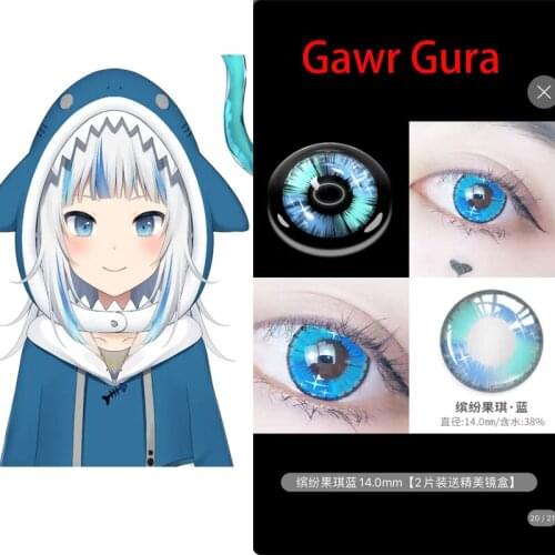 Hololive Vtuber Gawr Gura Mori Calliope Takanashi Kiara Cosplay 1 Pair Beautiful