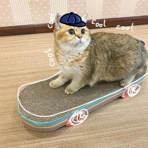 Cat Grinding Claw Toy Corrugated Cat Scratch Board Environmental Protection Material Wear-resistant And Bite-resistant