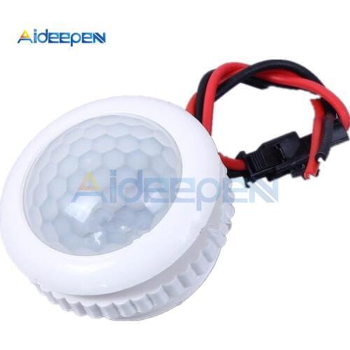 220V 50HZ PIR IR Infrared Human Induction Lamp Switch Light Control Ceiling Light Motion Sensor On Off 3-6m Top Sensing