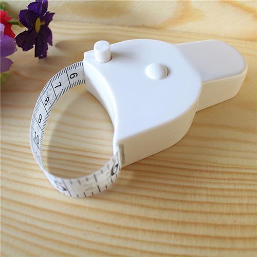 1Pcs Automatic Retract Sports Body Measuring Tape Waist Chest Arms Legs Measurement Sewing Soft Ruler Meter