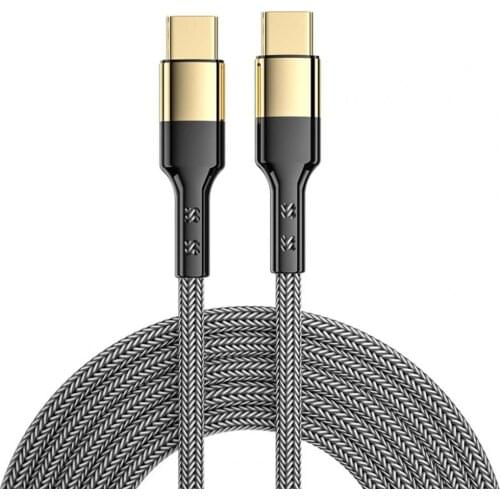 Data Cable Safe PD 60W 1.2m Type-C to Type-C Mobile Phone Laptop Fast Charger Cord for Huawei