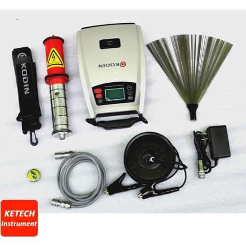 KODIN-6DJ Spark Leakage Detector Holiday Detector 0.05m-10mm 0.5KV-30KV High Voltage Special Detector Anti-corrosion Coating