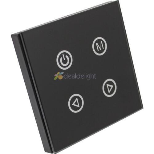 Led Touch Panel dimmer controller TM02, DC12V-24V 3 channel output, for RGB Strip Light