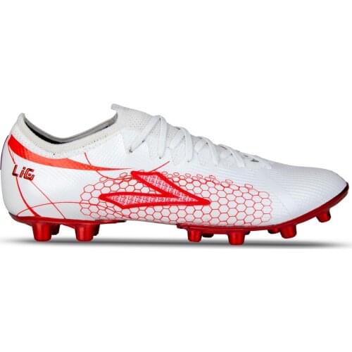 LIG MAGNESIA METALIC COMBO STUD FOOTBALL SHOES WHITE