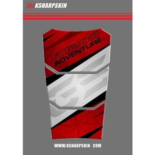 Motorcycle Accessories 3D Personality Waterproof Fishbone Tank Pad Adesivi Decal Sticker For BMW R1200GS ADVENTURE r1200gs
