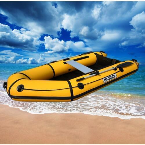 4 person 2.8M length PVC material professional inflatables boat fishing inflatable laminated wear resistan