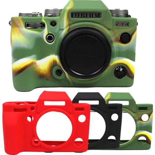 New Soft Silicone Rubber Skin Body Case For FUJI X-T4 Fujifilm XT4 Camera Bag Protective Cover