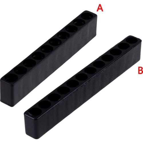 10/12 Holes Hex Shank Plastic Screwdriver Bits Storage Deck Screwdriver Storage Case