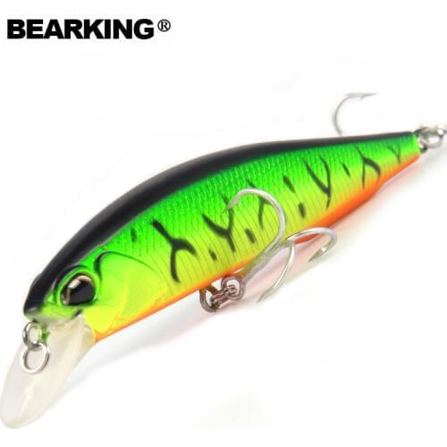 Bearking Bk17-100SP suspending Fishing Lure 1PC 100mm 15g Plastic Hard Fishing Lure Wobblers Long Casting Baits with Box Packing