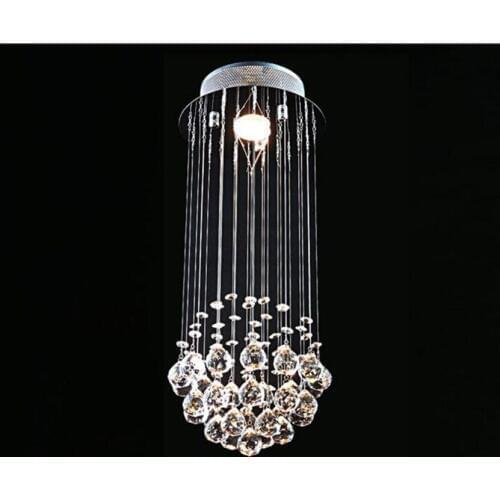 Luxury k9 Small Lighting Crystal Dining room Chandelier modern Droplight Balcony Living Room Restaurant Home Bedroom Led Modern
