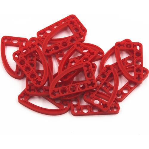 Self-Locking Bricks -- MOC Building Blocks 20PCS HALFBEAM CURVE 3X5 compatible with Lego