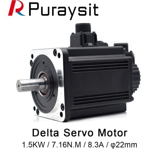 Delta B2 Series Servo Motor ECMA-E21315SS 1.5KW 7.16N.M 8.3A Motor Medium Inertia With Brake