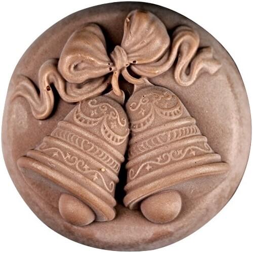 Silicone Soap Mold Cute Bells Shape for Gifts DIY Craft Moulds