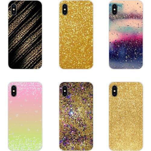 Silicone Case Cover New Style Sparkle Glitter Gold Bling For Samsung A10 A30 A40 A50 A60 A70 Galaxy S2 Note 2 3 Oneplus 3T 5T 6T