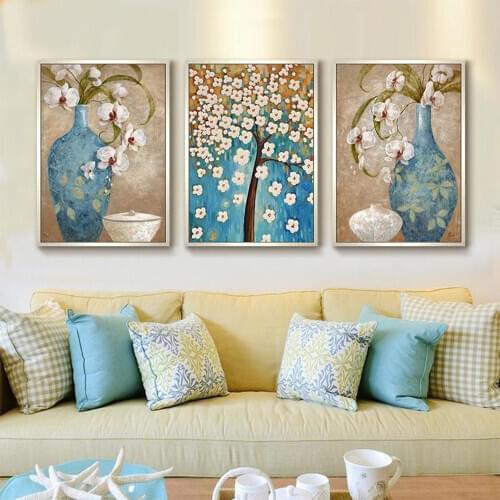 5D DIY Flower Orchid Vase Tree Diamond Painting floral Partial Drill Nouveaute Mosaic Embroidery Cross Stitch home decorative