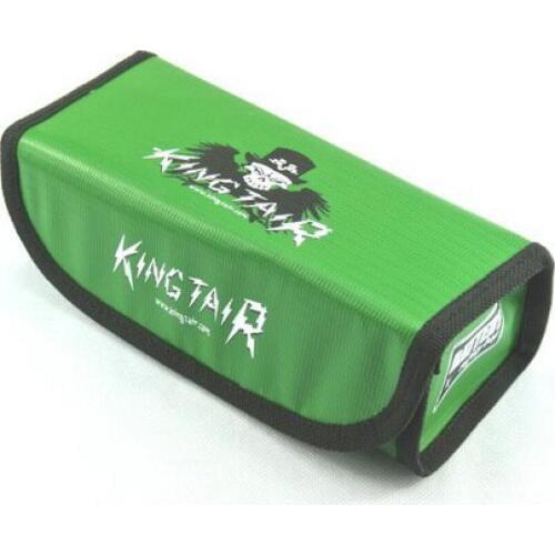 LiPo Safe Battery Guard Explosion Proof 180x80x55mm Charging Protection Bag (Green Color)