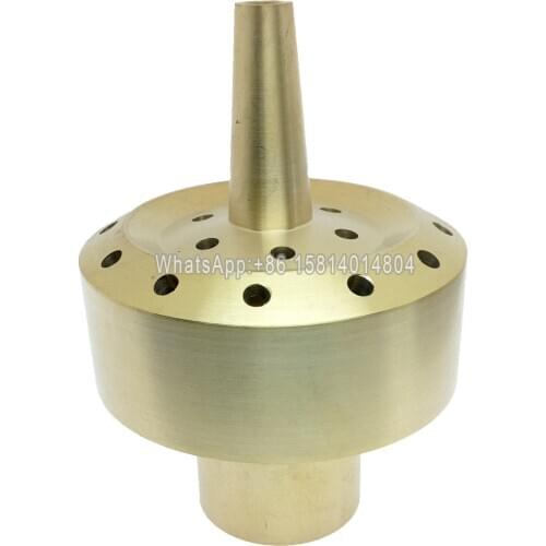 1" fireworks fountain nozzle,fireworks nozzle,multi-direction jet,porous fountain nozzle,Aerated Bubble nozzle,music fountain