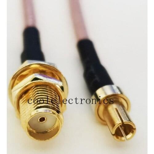 10pcs Gold Plated TS9 Male to SMA Female RG316 RF Straight Extension Pigtail coax Cable 10/15/20/30/50cm 1/2/3m