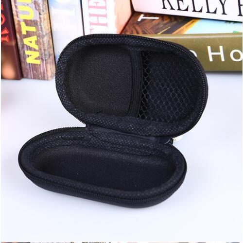 ANJIRUI EVA headset storage bag long shockproof shockproof cable storage box portable EVA headset bag earphone accessories