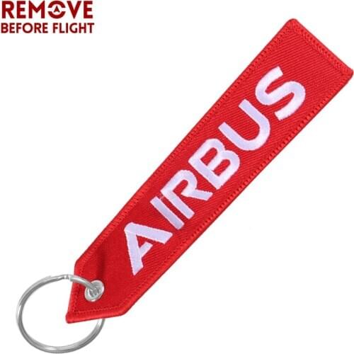 AIRBUS keychain keyring for Motorcycles and Cars Customzie keyring chains Luggage Tag Key Fobs Fashion llavero Aviation Keyring