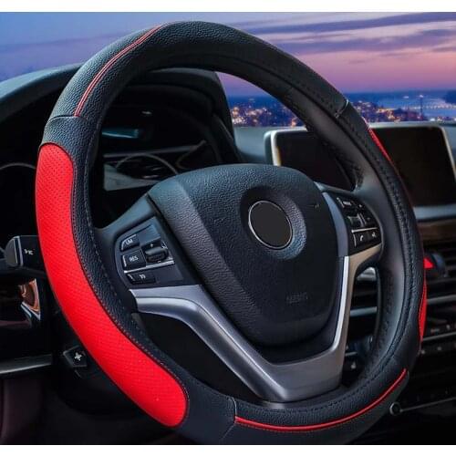 Car Steering Wheel Cover Fashion Round Sheath Direction Disc Dirty Prevention Breakage Protection Case Interior Accessories Item