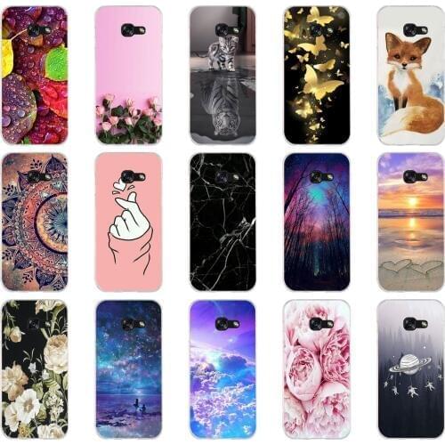 A For Samsung A5 2017 Case Soft Silicone Phone Case for Samsung Galaxy A5 2017 SM-A520F Cover Fundas for Samsung Galaxy A5 2017