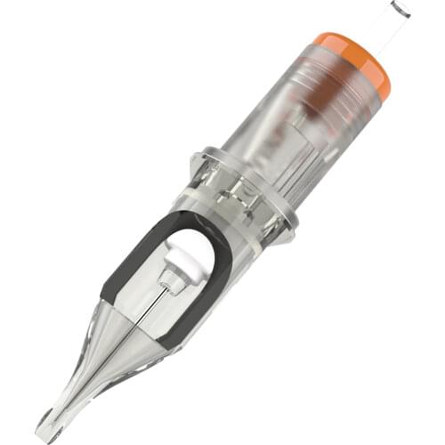 EZ Revolution Tattoo Cartridge Round Shader Long Taper Needles for Tattoo & Permanent Makeup Rotary Machines 20PCS/Box