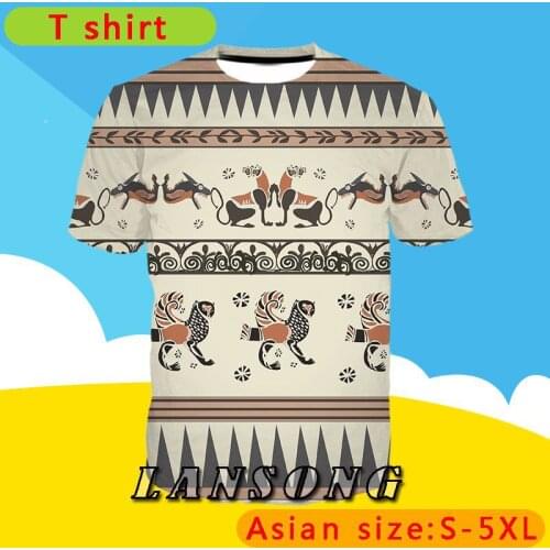 LIASOSO Graphics T-shirts 3D Printed Men Summer Casual Fitness Street Hip Hop Shirt Harajuku Men Clothing Anime Shirt