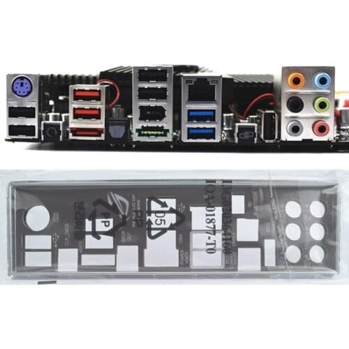 New I/O shield back plate of motherboard for CROSSHAIR IV EXTREME just shield backplate Free shipping