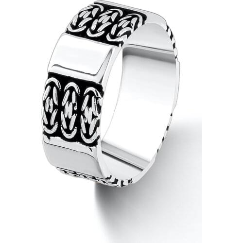 Solid 925 Sterling Silver Silver Black Wedding Ring Grey Anniversary Silver Ring Engagement Silver Ring