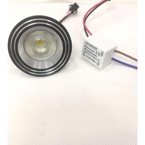 New model 10pcs /lot diameter 60mm LED Bulb 3w 5w COB LED lamp light led Spotlight White/Warm white led lighting