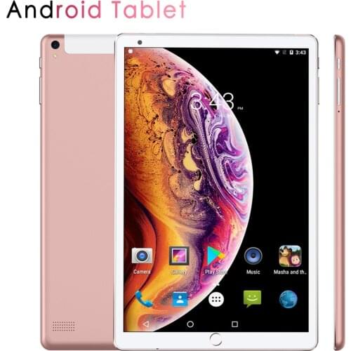 10.1 inch Tablet pc New Android 9.0 Android Tablets 3G/4G Phone Call Octa Core 2GB+32GB ROM Bluetooth Wi-Fi 2.5D Steel Screen