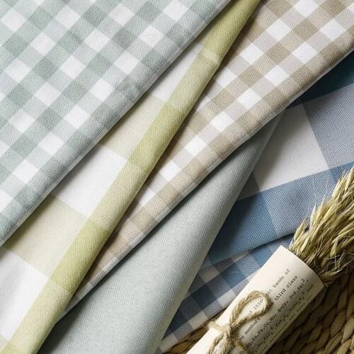 Polyester Cotton Printing Dyeing Fabric Comfortable Breathable Clear Texture Curtain Curtain Tablecloth Sofa Fabrics Nordic